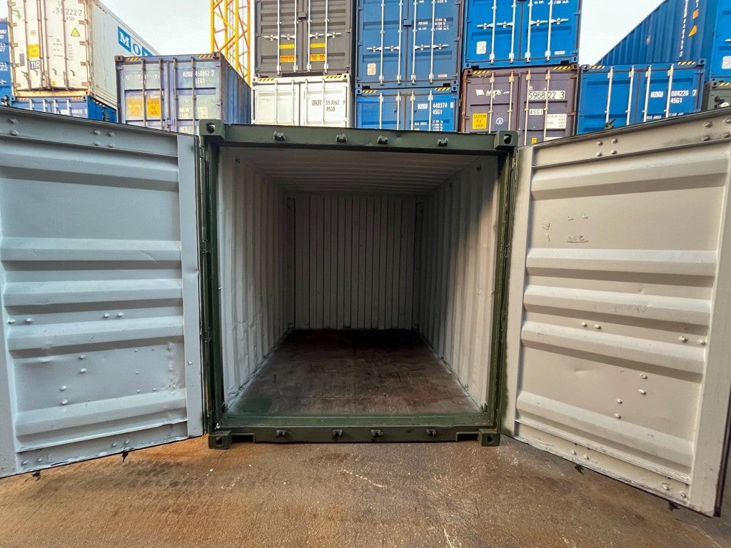 Contenedor de envío usado de 3 m, HZKU 395 127-7