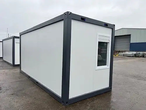 Contenedor de oficina estándar de 3 ventanas