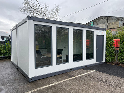 Escritorio para portátil con dos compartimentos